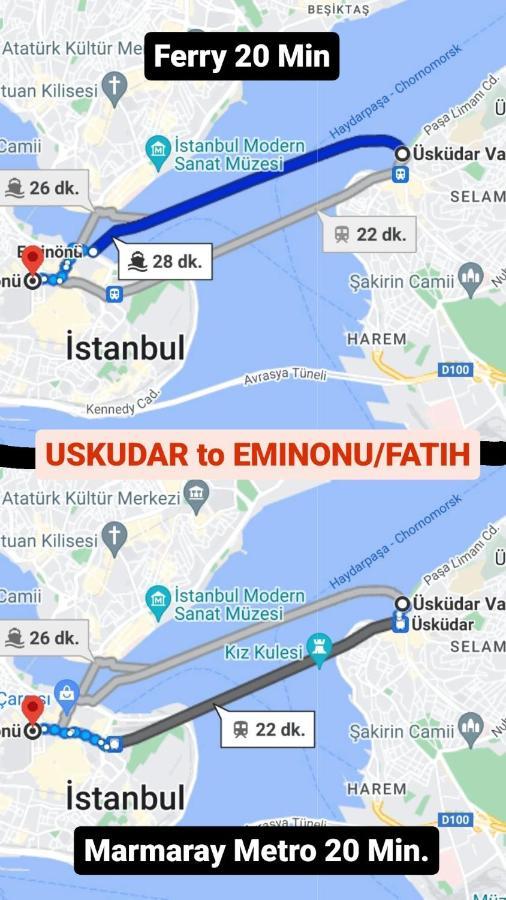 Uskudar Home Istanbul Bagian luar foto